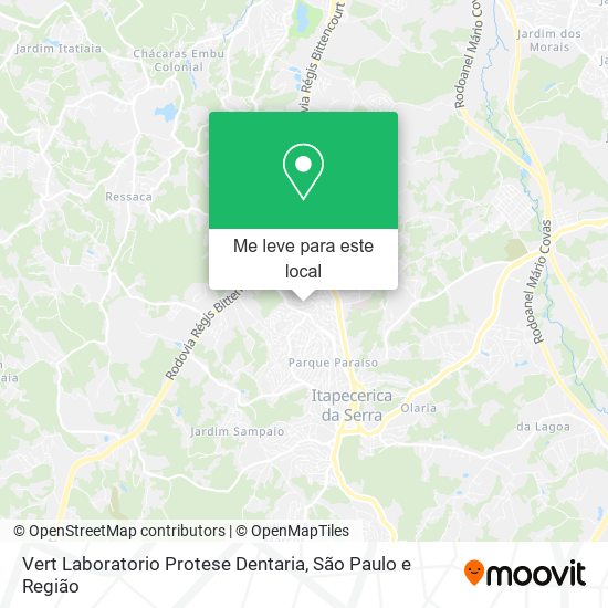 Vert Laboratorio Protese Dentaria mapa