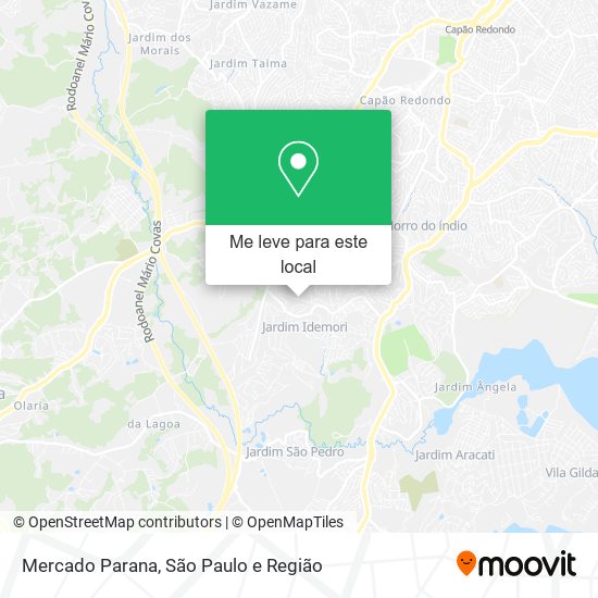 Mercado Parana mapa