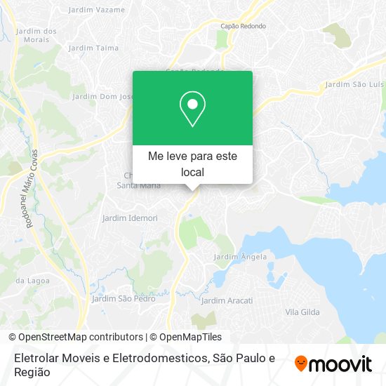 Eletrolar Moveis e Eletrodomesticos mapa