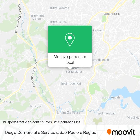 Diego Comercial e Servicos mapa