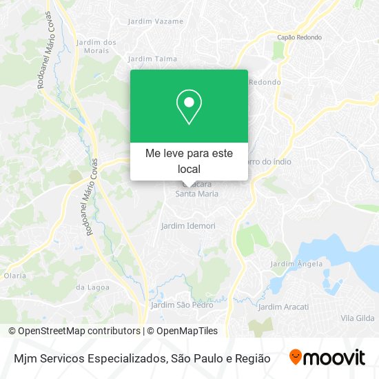 Mjm Servicos Especializados mapa