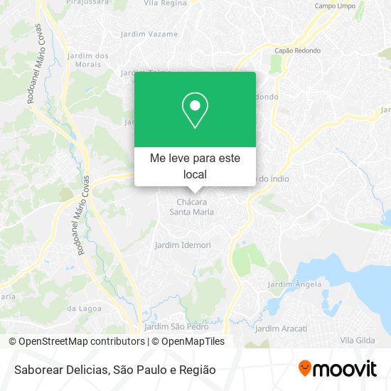 Saborear Delicias mapa