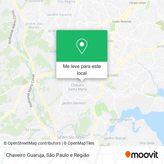 Chaveiro Guaruja mapa