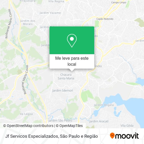 Jf Servicos Especializados mapa