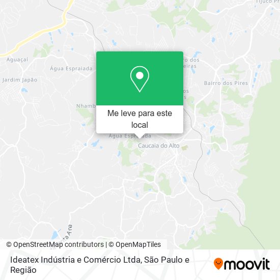 Ideatex Indústria e Comércio Ltda mapa