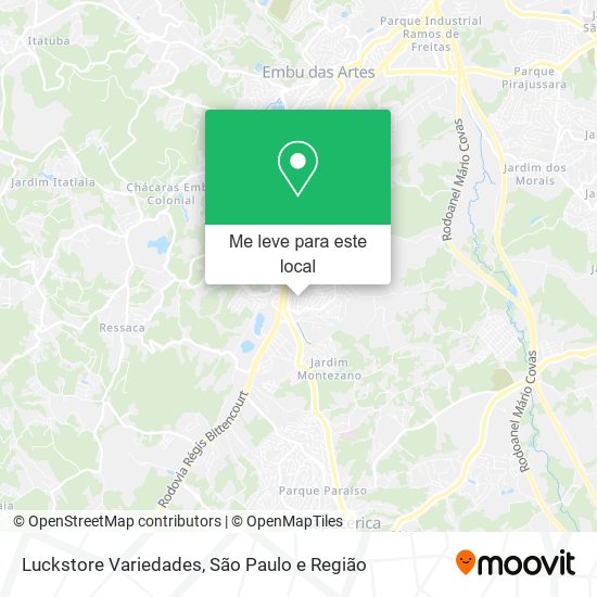 Luckstore Variedades mapa