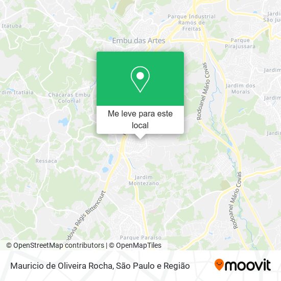 Mauricio de Oliveira Rocha mapa