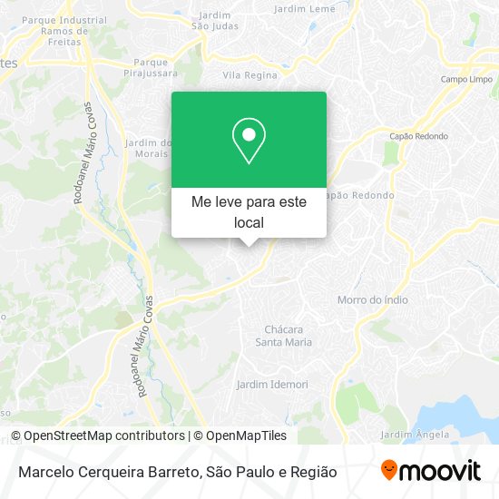 Marcelo Cerqueira Barreto mapa