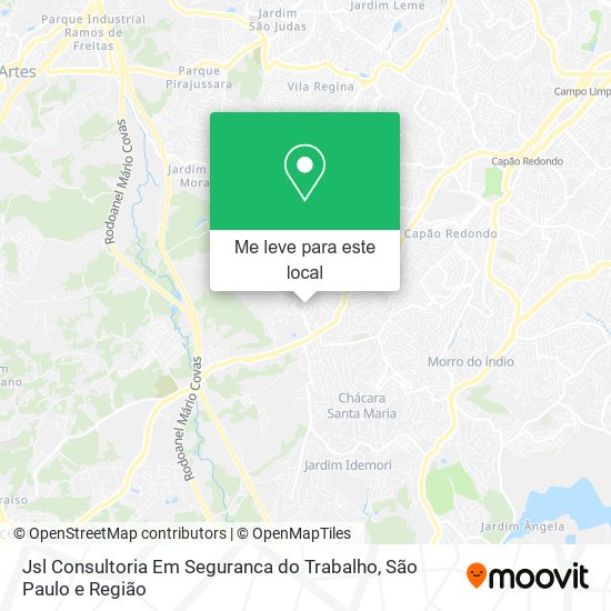 Jsl Consultoria Em Seguranca do Trabalho mapa