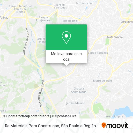 Re Materiais Para Construcao mapa