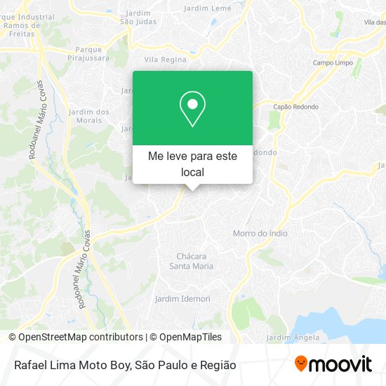 Rafael Lima Moto Boy mapa