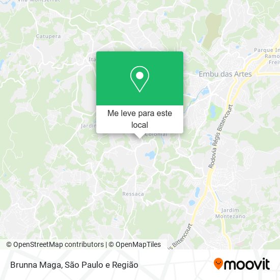 Brunna Maga mapa