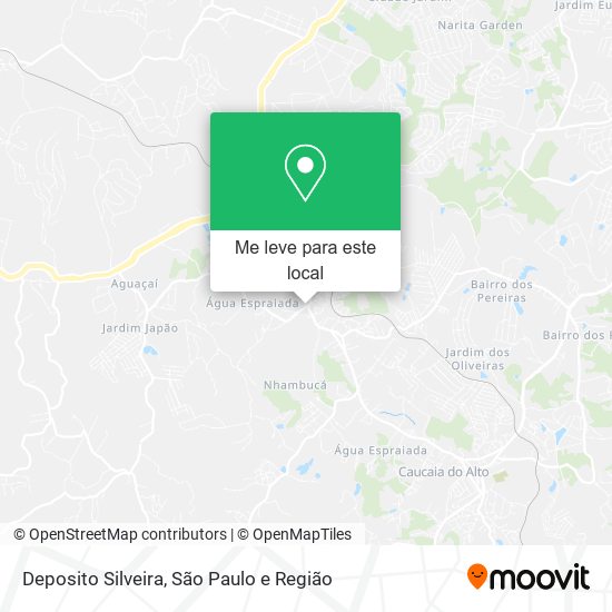 Deposito Silveira mapa