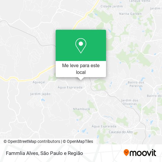 Fammlia Alves mapa