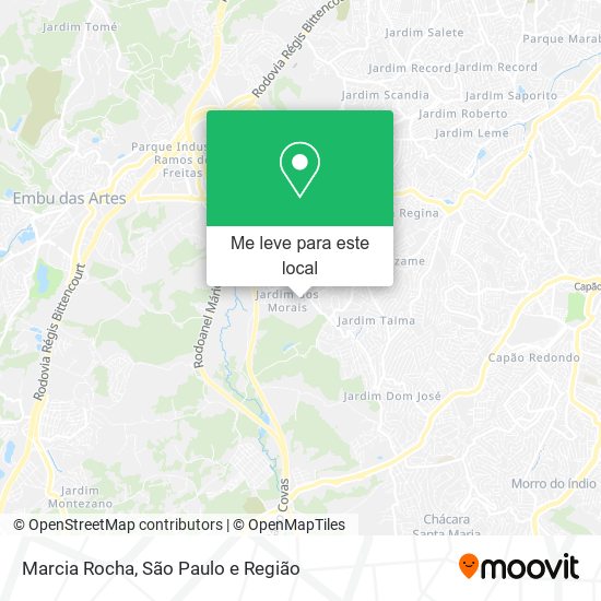 Marcia Rocha mapa