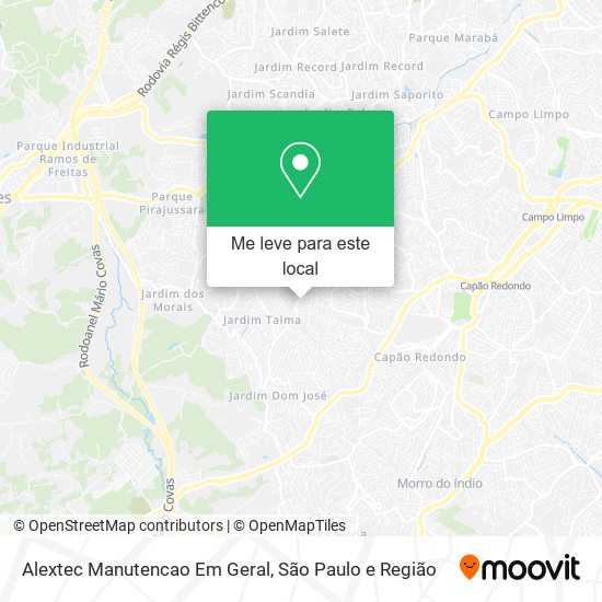 Alextec Manutencao Em Geral mapa