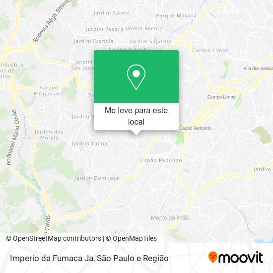 Imperio da Fumaca Ja mapa