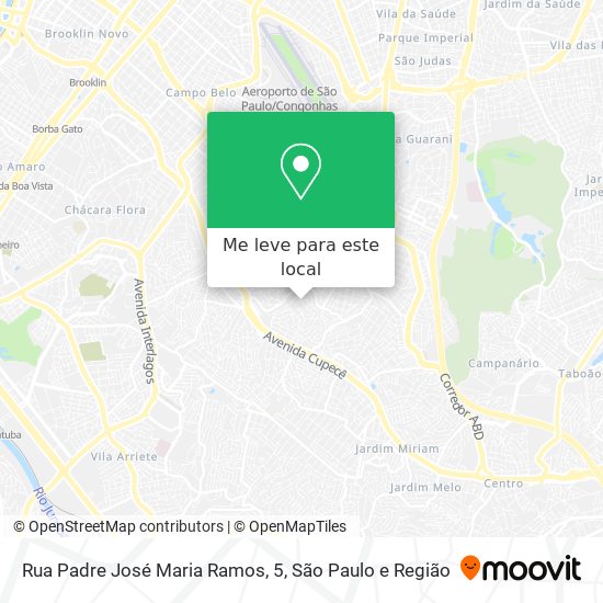 Rua Padre José Maria Ramos, 5 mapa