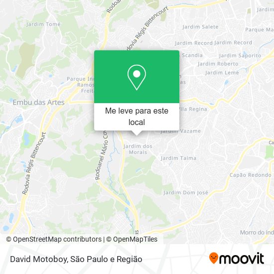 David Motoboy mapa