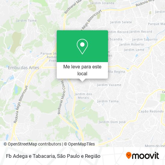 Fb Adega e Tabacaria mapa