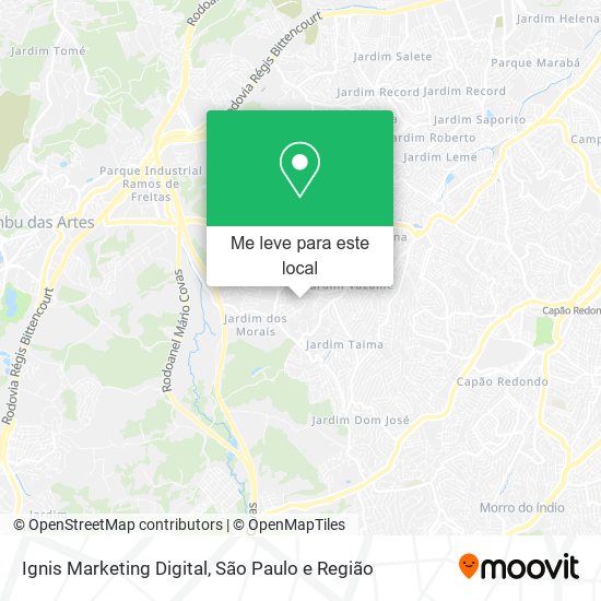 Ignis Marketing Digital mapa