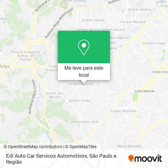 Edi Auto Car Servicos Automotivos mapa