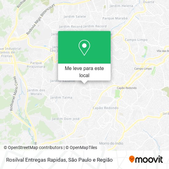 Rosilval Entregas Rapidas mapa