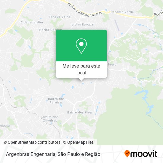 Argenbras Engenharia mapa