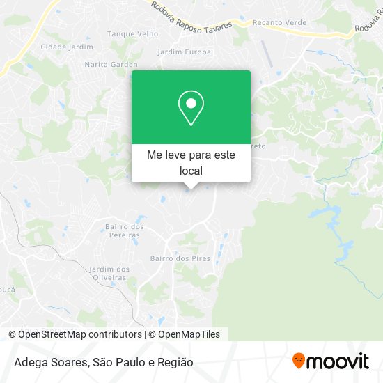 Adega Soares mapa