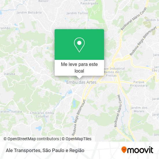 Ale Transportes mapa