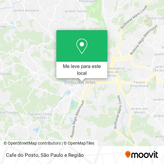 Cafe do Posto mapa