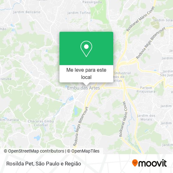 Rosilda Pet mapa