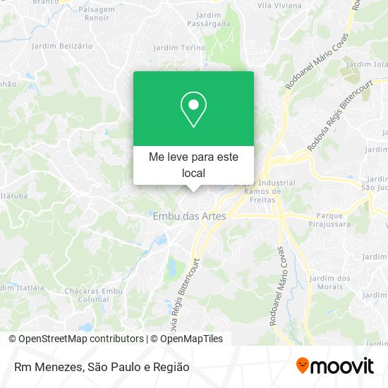 Rm Menezes mapa