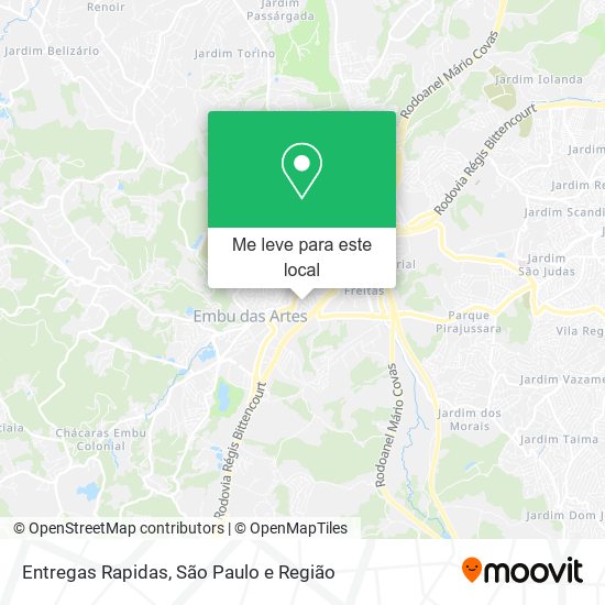 Entregas Rapidas mapa