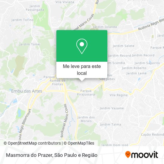 Masmorra do Prazer mapa