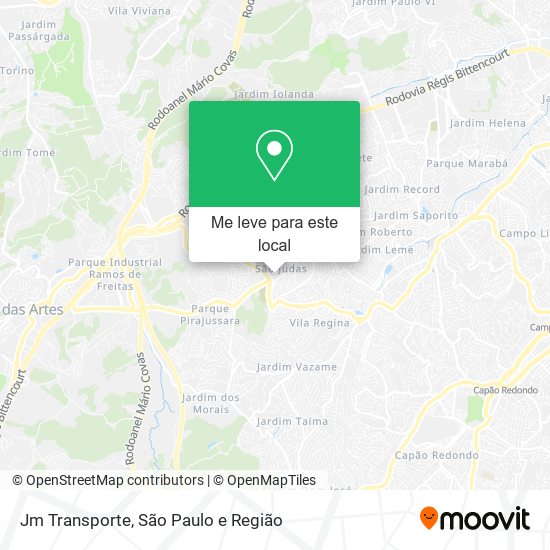 Jm Transporte mapa