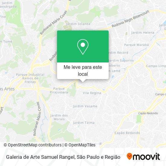 Galeria de Arte Samuel Rangel mapa