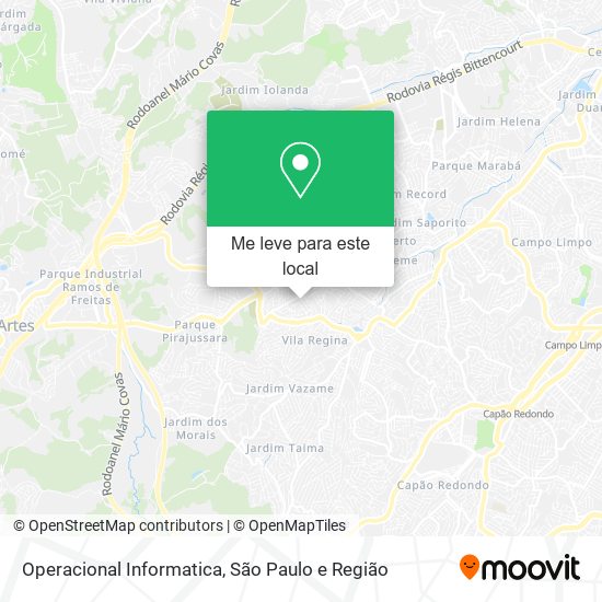 Operacional Informatica mapa