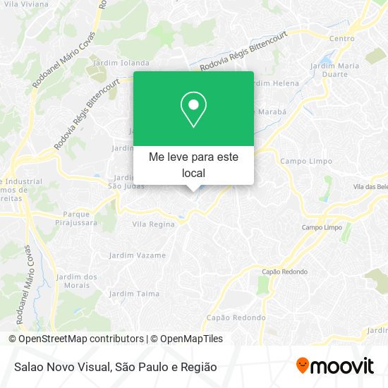 Salao Novo Visual mapa