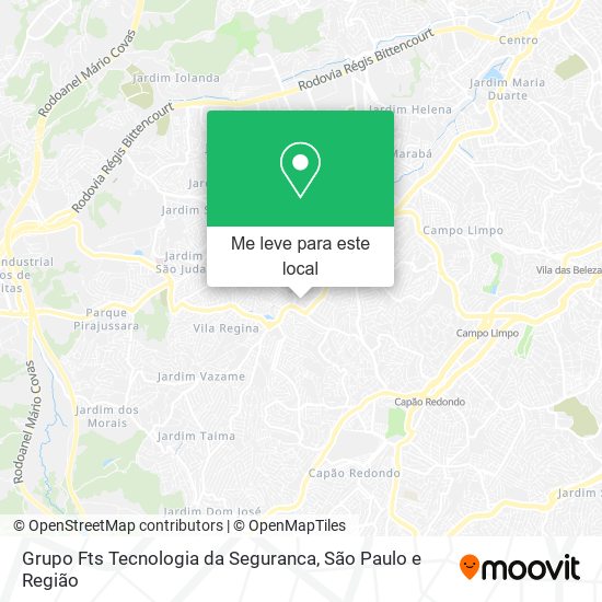 Grupo Fts Tecnologia da Seguranca mapa