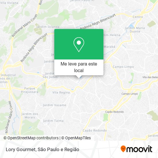 Lory Gourmet mapa