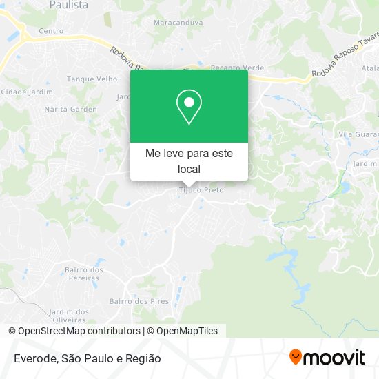 Everode mapa