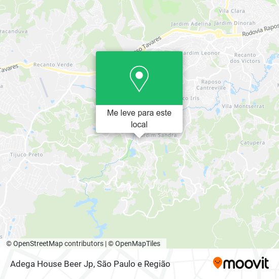 Adega House Beer Jp mapa