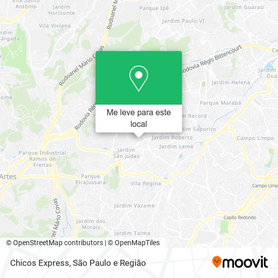 Chicos Express mapa