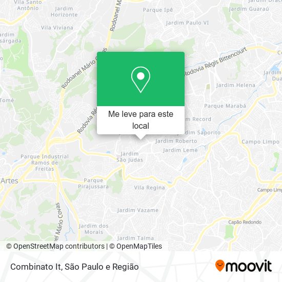 Combinato It mapa