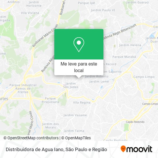 Distribuidora de Agua Iano mapa