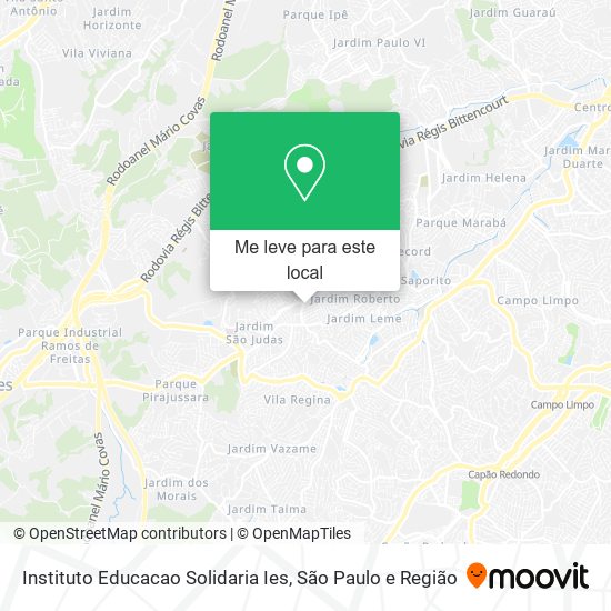 Instituto Educacao Solidaria Ies mapa