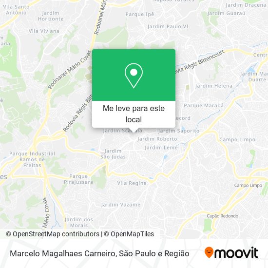 Marcelo Magalhaes Carneiro mapa