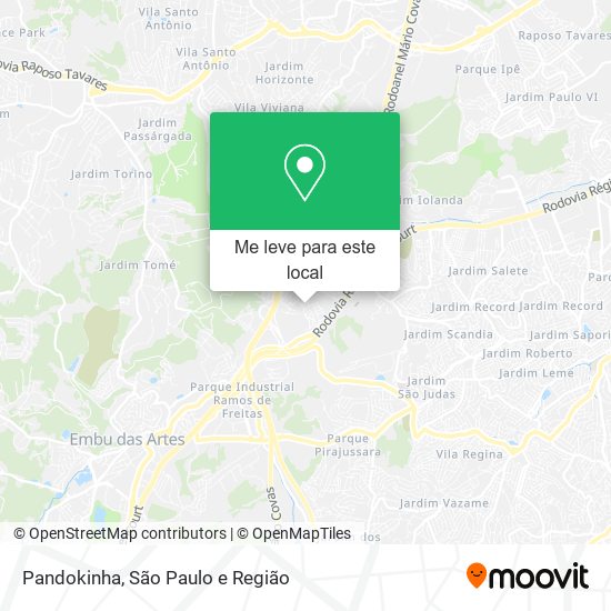 Pandokinha mapa