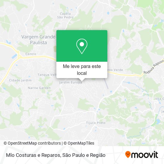 Mlo Costuras e Reparos mapa